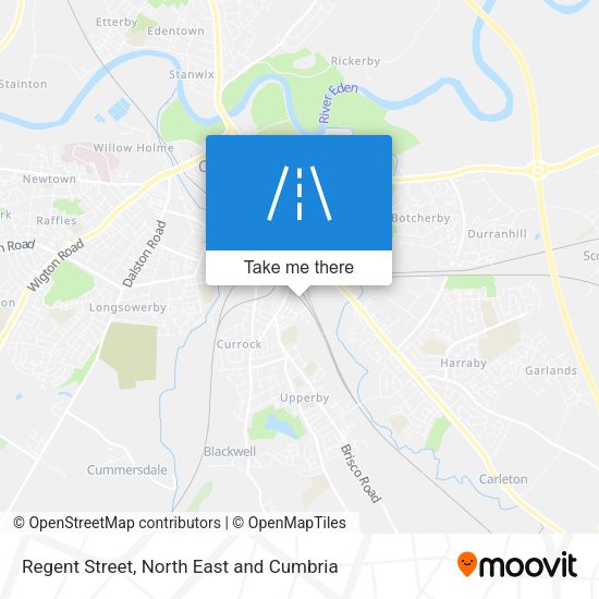 Regent Street map