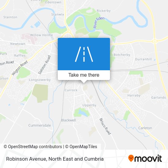 Robinson Avenue map