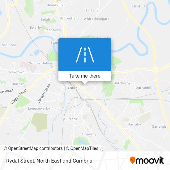 Rydal Street map