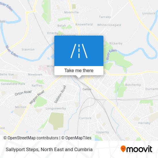 Sallyport Steps map