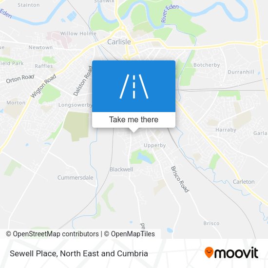Sewell Place map
