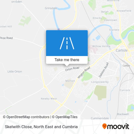 Skelwith Close map
