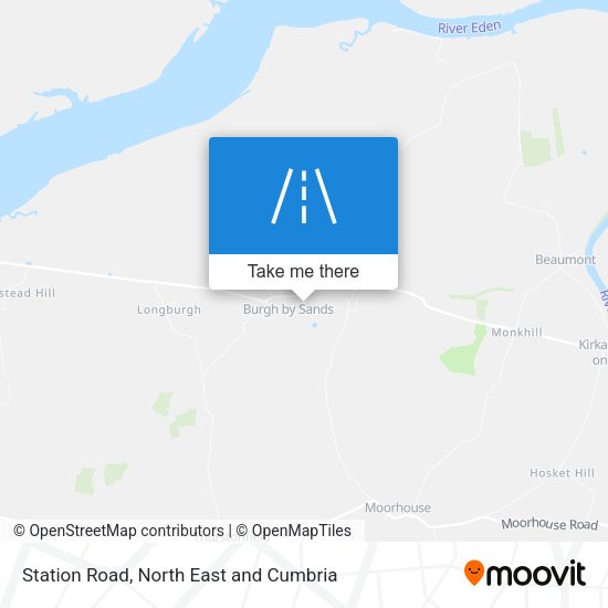 Station Road map