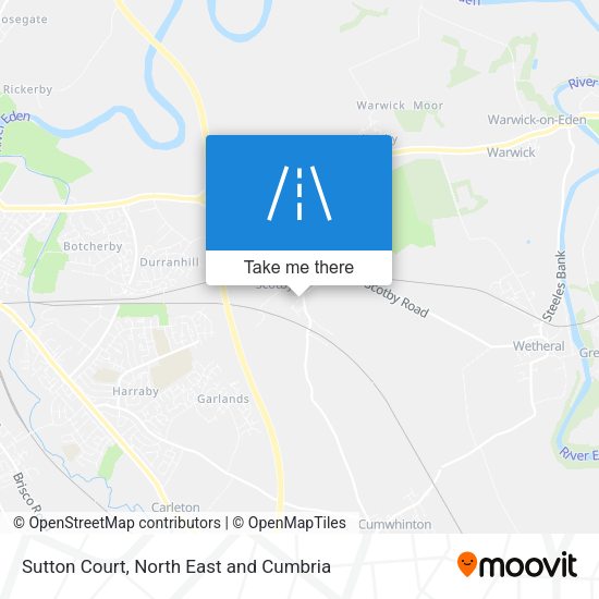Sutton Court map