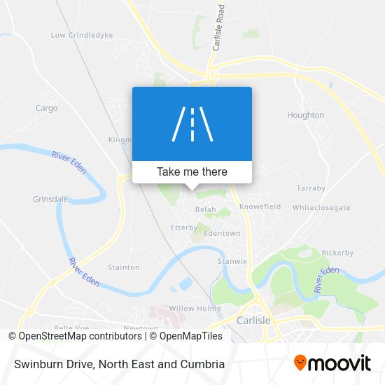 Swinburn Drive map