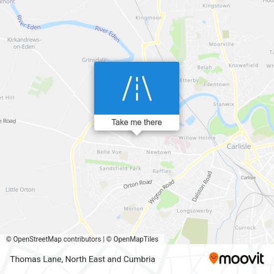 Thomas Lane map