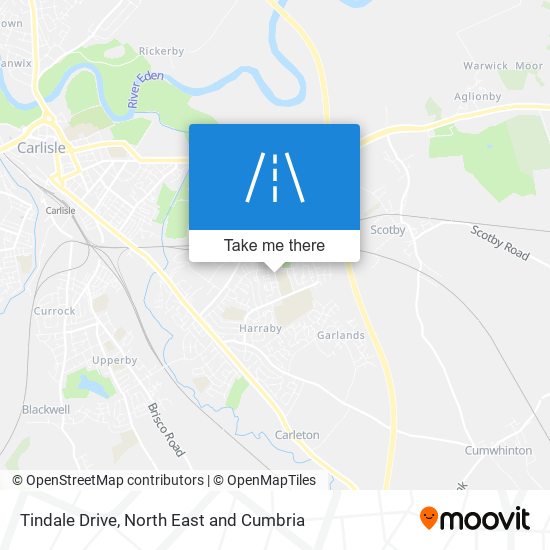 Tindale Drive map