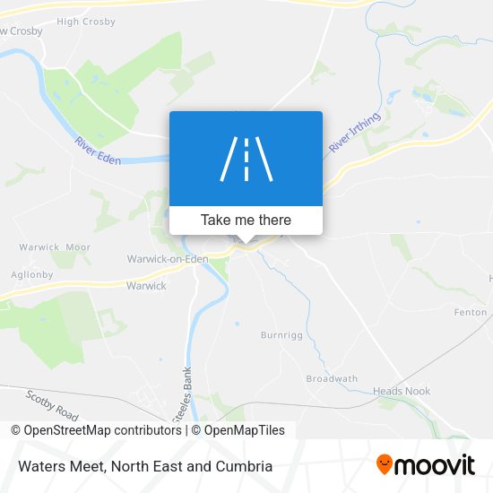 Waters Meet map
