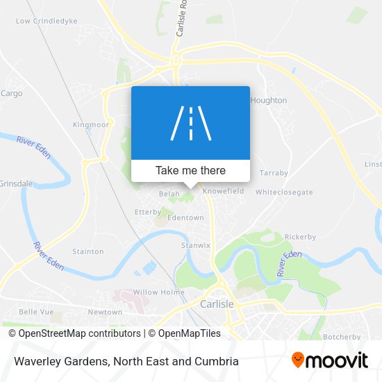 Waverley Gardens map