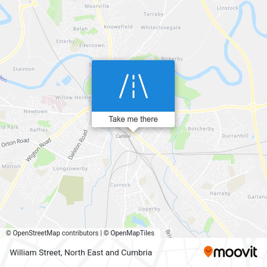 William Street map