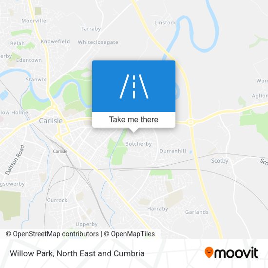 Willow Park map