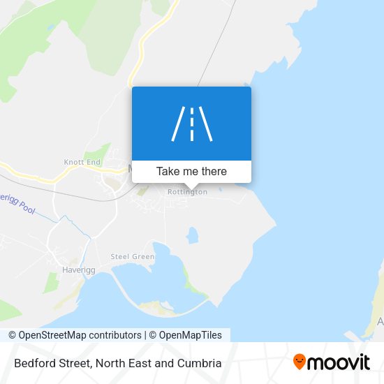 Bedford Street map