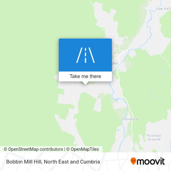 Bobbin Mill Hill map