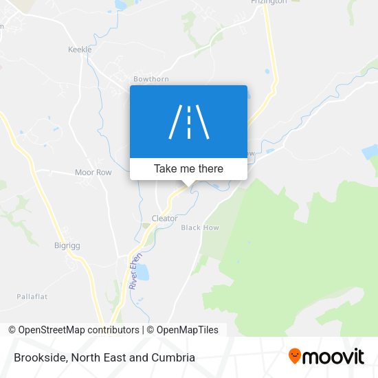 Brookside map