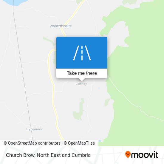 Church Brow map