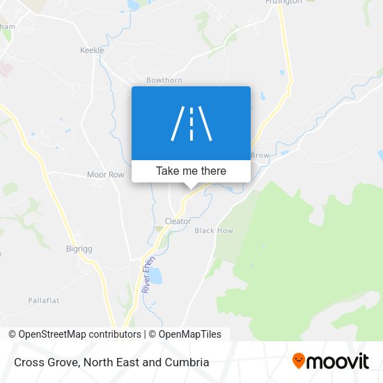 Cross Grove map