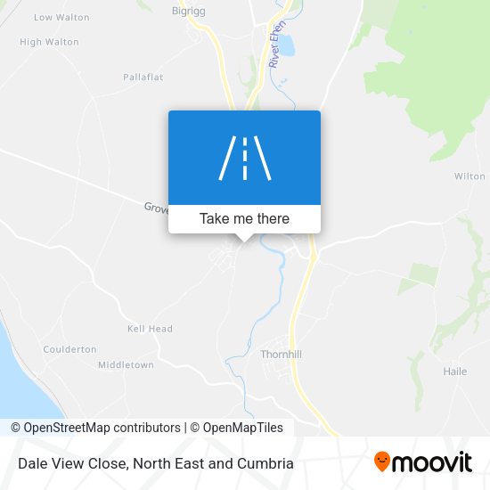 Dale View Close map