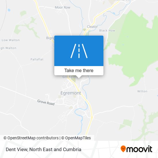 Dent View map