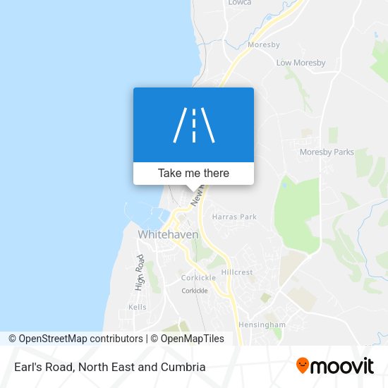 Earl's Road map