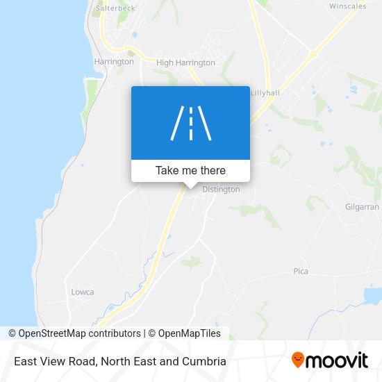 East View Road map