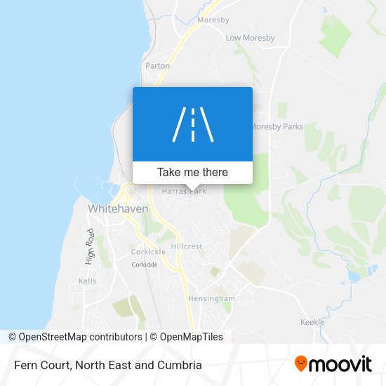 Fern Court map