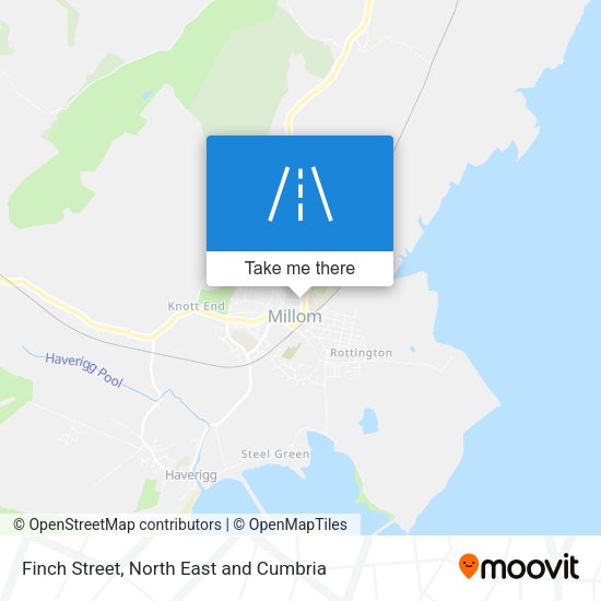 Finch Street map