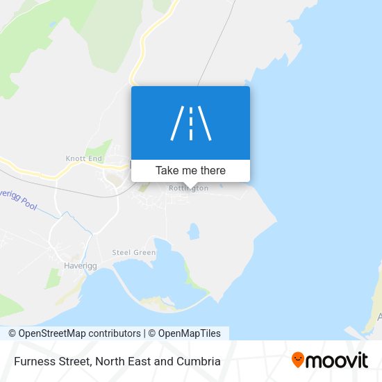 Furness Street map