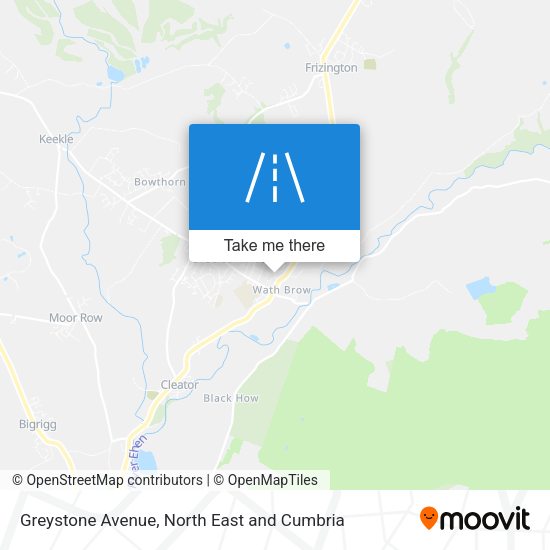 Greystone Avenue map