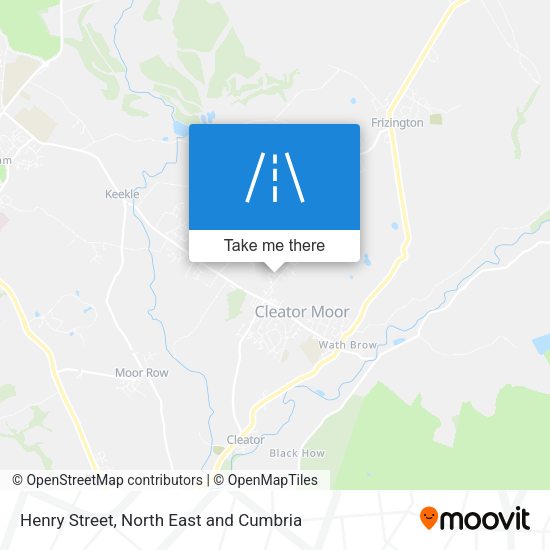 Henry Street map