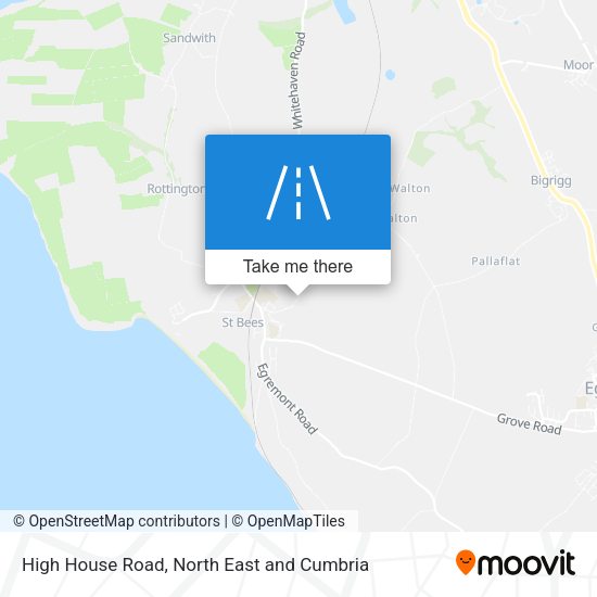 High House Road map