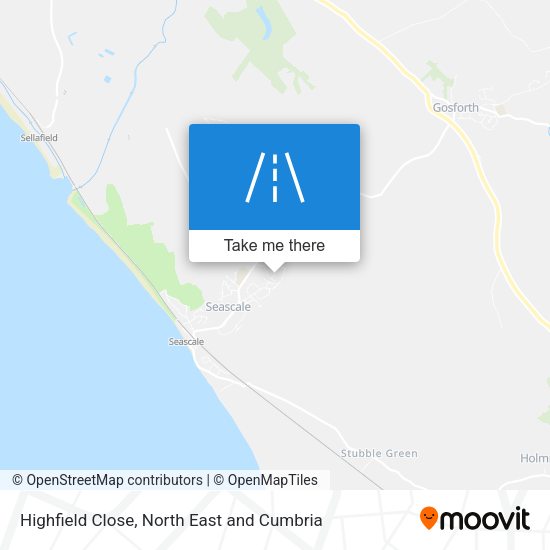 Highfield Close map