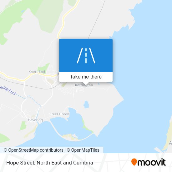 Hope Street map