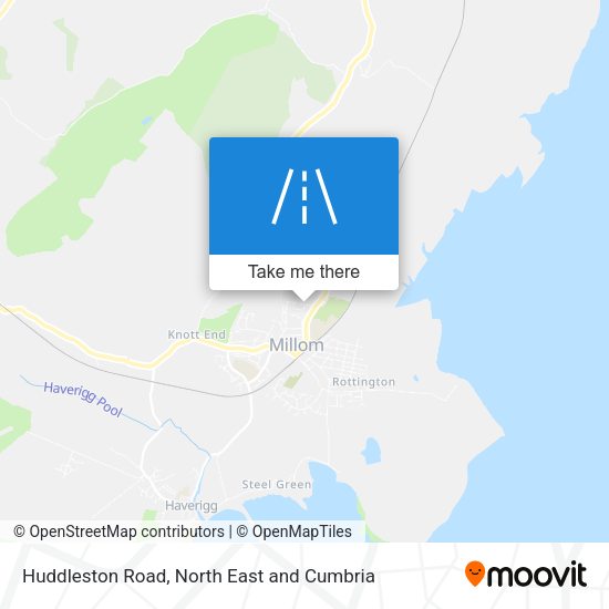 Huddleston Road map