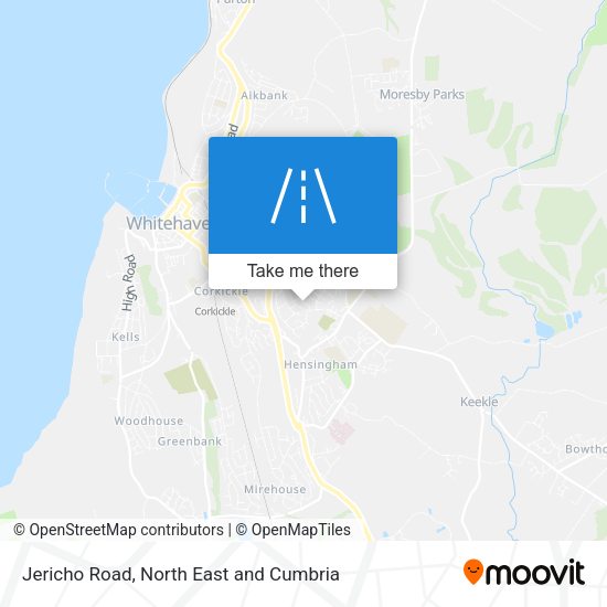 Jericho Road map