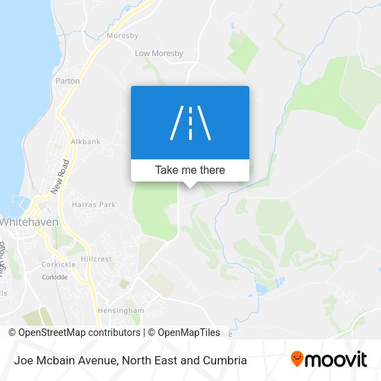 Joe Mcbain Avenue map