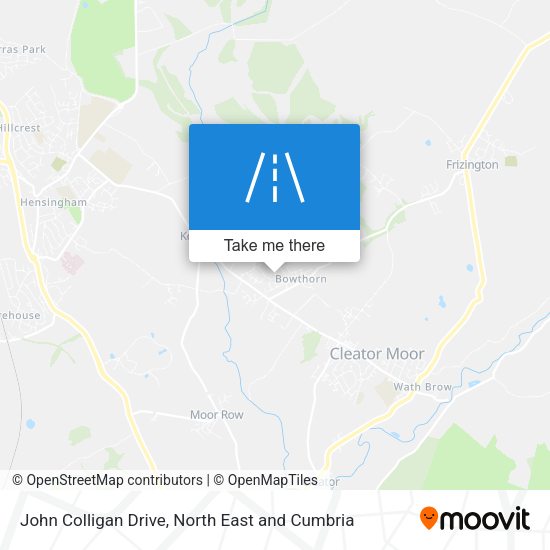 John Colligan Drive map