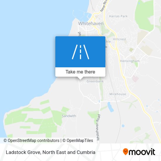 Ladstock Grove map