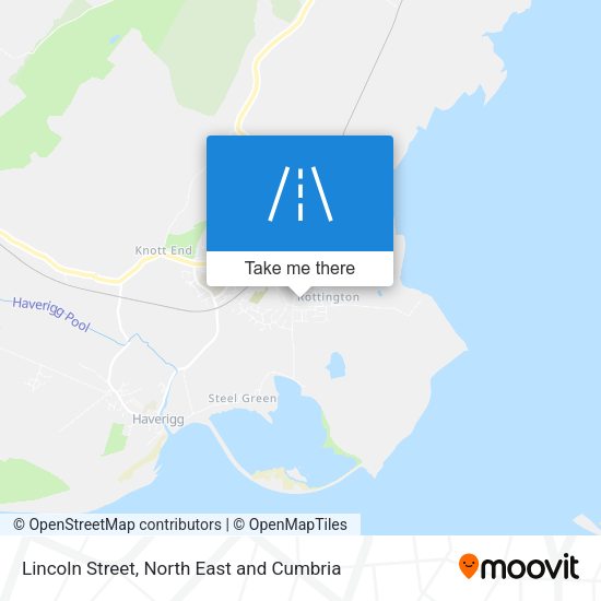 Lincoln Street map