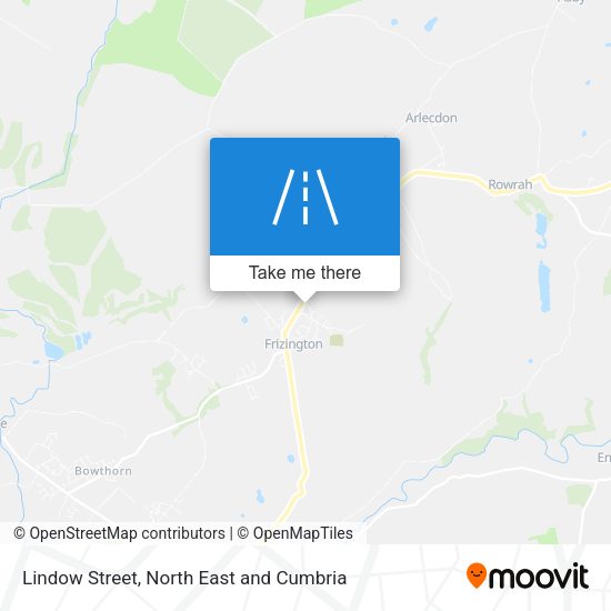 Lindow Street map