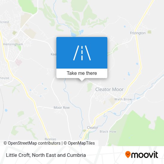 Little Croft map
