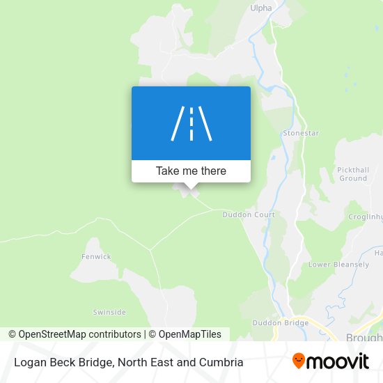 Logan Beck Bridge map