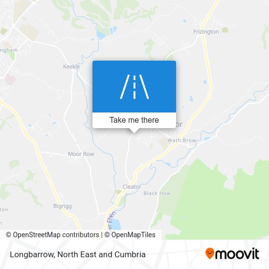 Longbarrow map