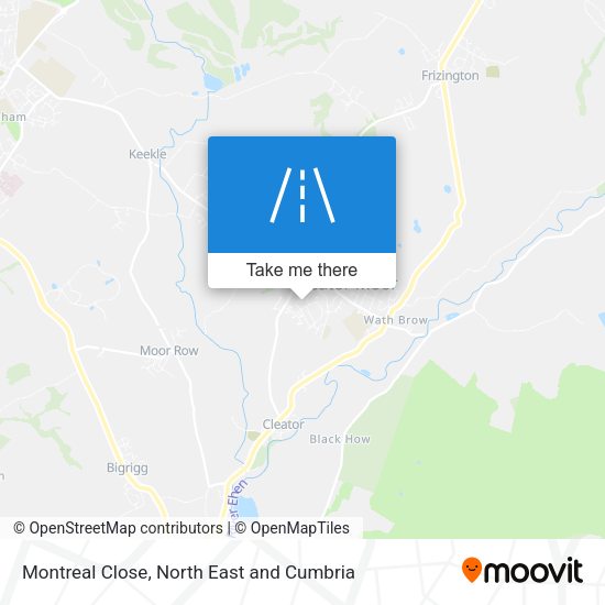 Montreal Close map
