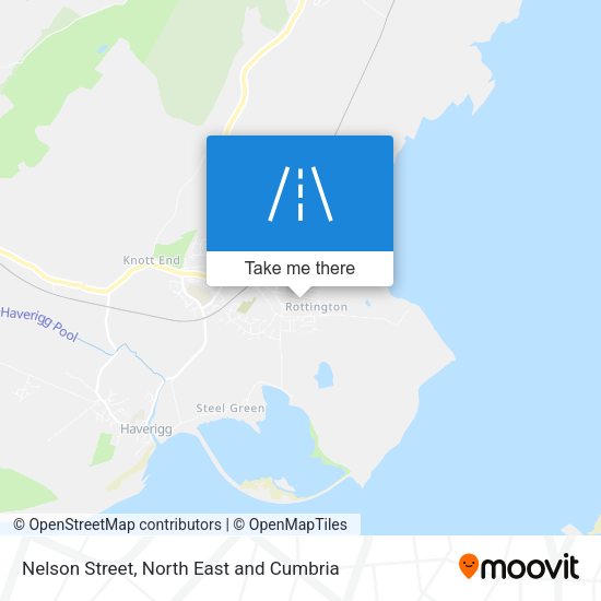Nelson Street map