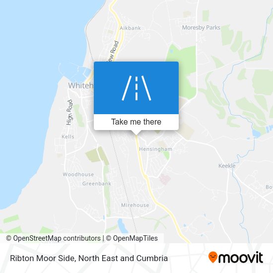 Ribton Moor Side map