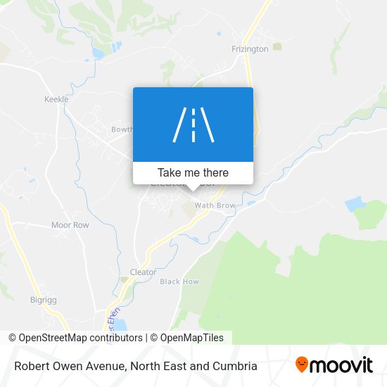 Robert Owen Avenue map