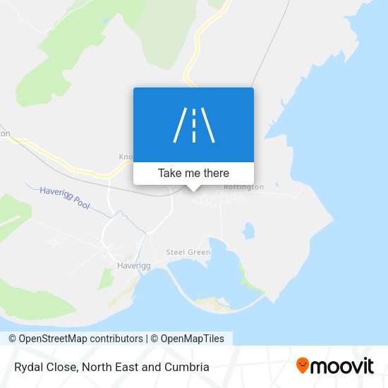 Rydal Close map