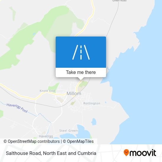 Salthouse Road map