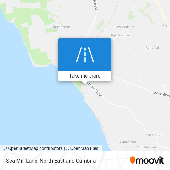 Sea Mill Lane map