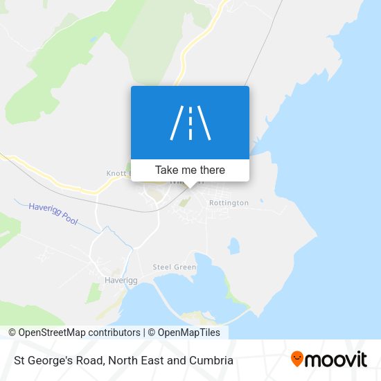 St George's Road map
